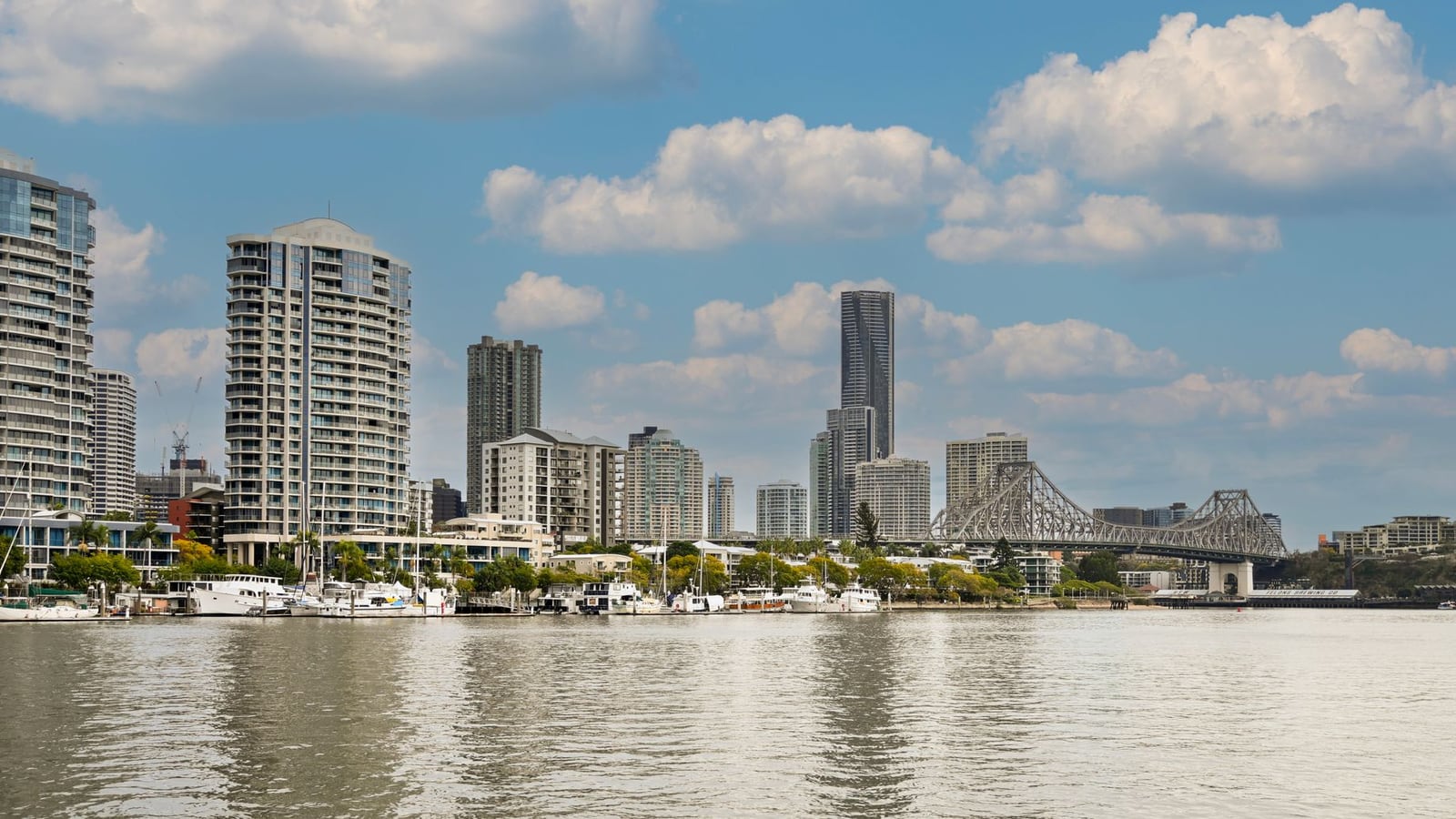 Panoramic view of Brisbane city, the location of Bandhdelta's headquarters.